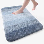 Tapis de Bain Super Absorbant - Tapis Antidérapant en Microfibre pour Salle de Bain et Maison