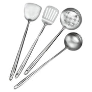 Ensemble d'Ustensiles de Cuisine en Acier Inoxydable - Ustensiles pour Cuisson et Service