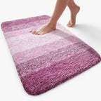 Tapis de Bain Super Absorbant - Tapis Antidérapant en Microfibre pour Salle de Bain et Maison