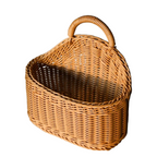 Panier de Rangement Tressé à la Main - Panier Naturel pour Organisation Murale et Domestique