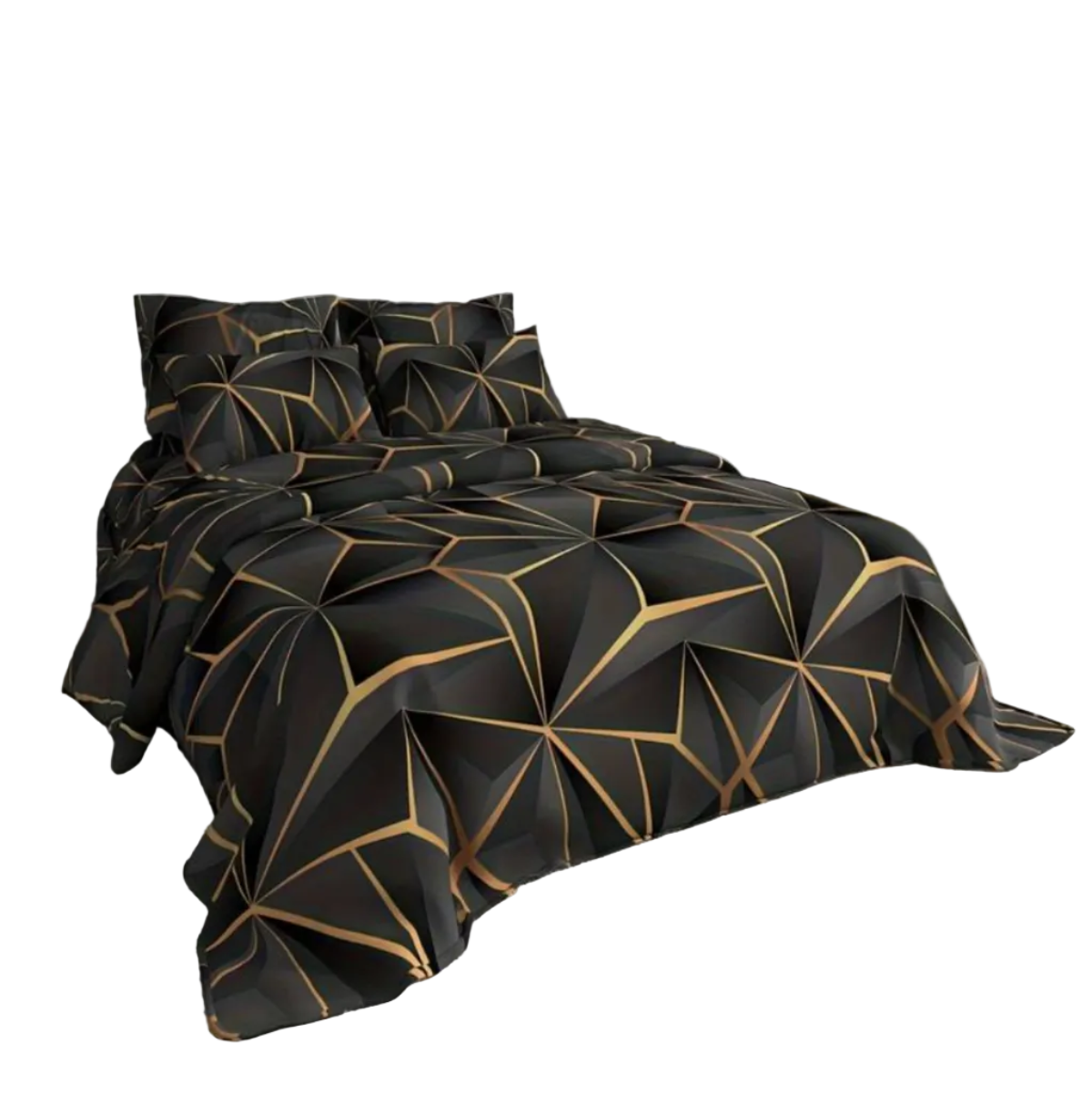 Housse de Couette en Microfibre - Linge de Lit pour Usage Quotidien