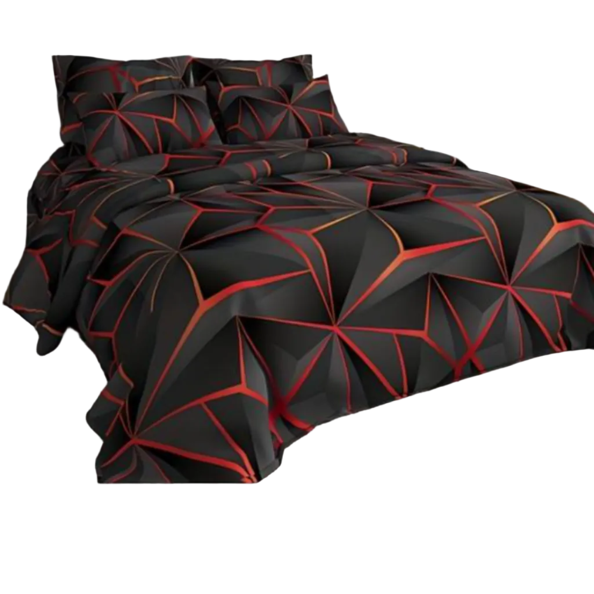 Housse de Couette en Microfibre - Linge de Lit pour Usage Quotidien