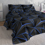 Housse de Couette en Microfibre - Linge de Lit pour Usage Quotidien