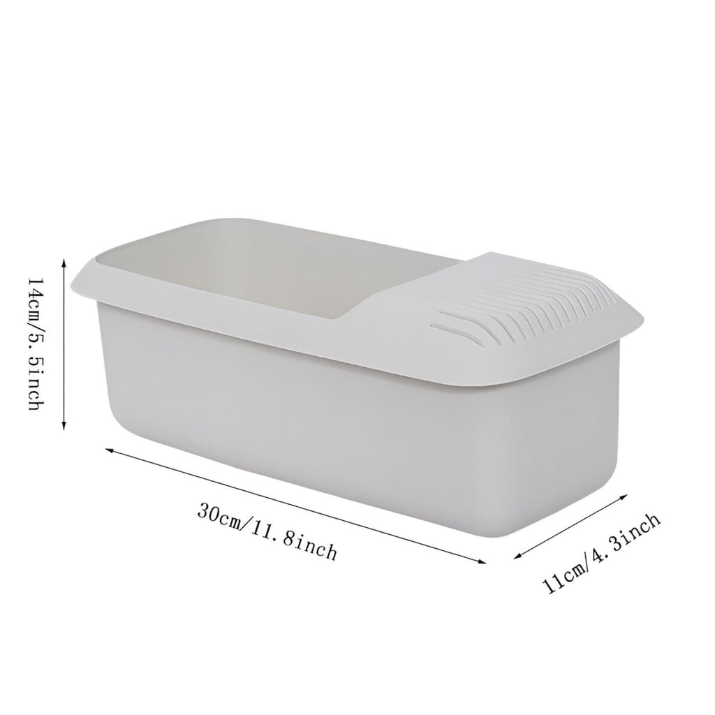 Cuiseur à Pâtes avec Égouttoir - Récipient en PP pour Cuisson et Égouttage