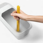 Cuiseur à Pâtes avec Égouttoir - Récipient en PP pour Cuisson et Égouttage