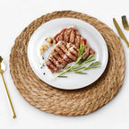 Sets de Table en Rotin Tressé - Protection de Table Résistante à la Chaleur pour le Quotidien