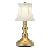 Lampe de Table Sans Fil en Laiton - Lampe Rechargeable pour Éclairage Intérieur