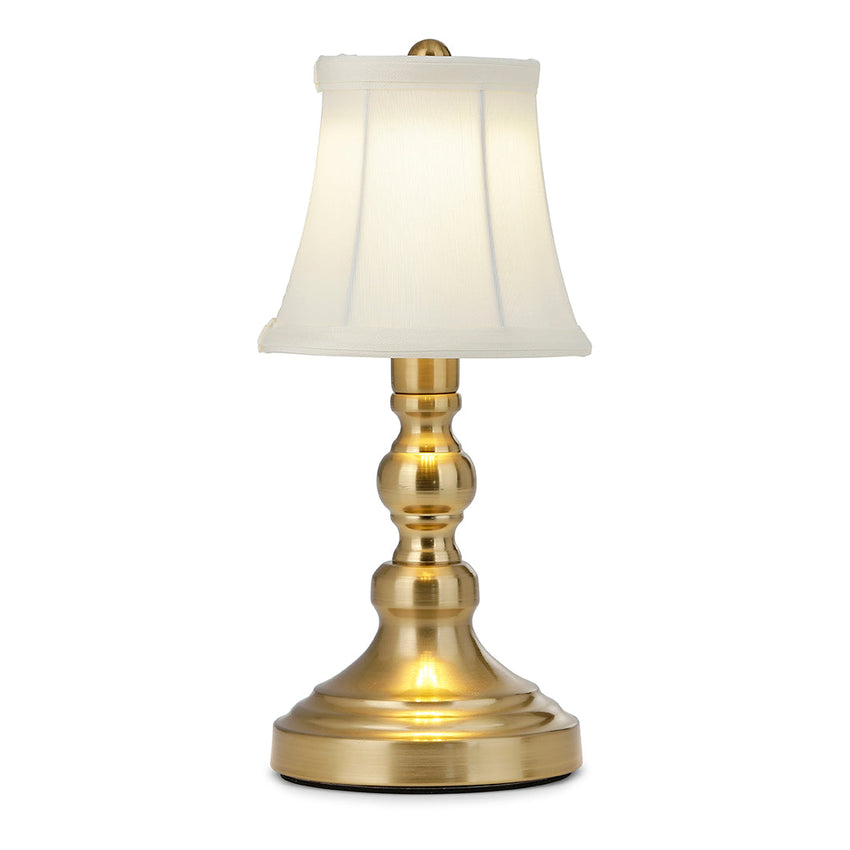 Lampe de Table Sans Fil en Laiton - Lampe Rechargeable pour Éclairage Intérieur