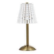 Lampe de Table LED Sans Fil Rechargeable - Dimming Tactile en Métal et Acrylique