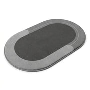Tapis de Bain en Diatomite - Surface Imprimée et Fabrication à la Machine