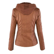 Veste Bomber Femme Réversible - Design en Fausse Fourrure avec Fermeture Éclair