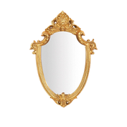 Miroir Mural Avec Cadre Aspect Bois – Pour Intérieur