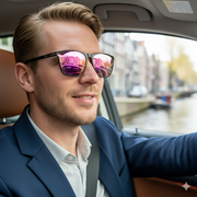 Lunettes de Soleil Clip-On Polarisées - Verres UV400 Pliables pour Lunettes de Correction