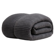 Housse de Couette en Polaire et Microfibre - Linge de Lit pour l'Automne et l'Hiver