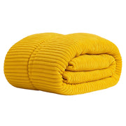 Housse de Couette en Polaire et Microfibre - Linge de Lit pour l'Automne et l'Hiver