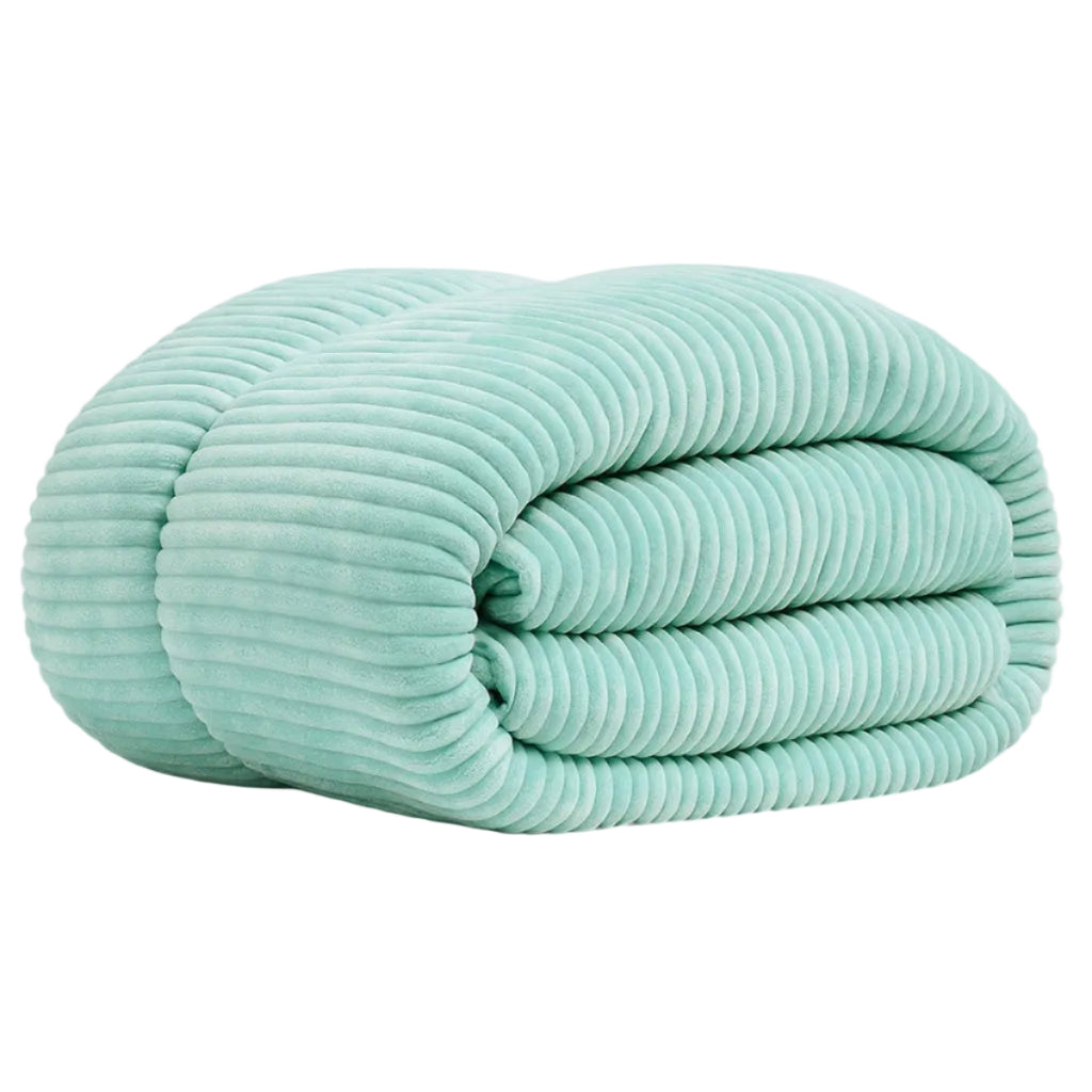 Housse de Couette en Polaire et Microfibre - Linge de Lit pour l'Automne et l'Hiver