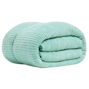 Housse de Couette en Polaire et Microfibre - Linge de Lit pour l'Automne et l'Hiver