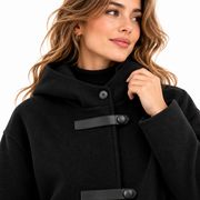 Veste à Manches Longues avec Capuche - Capuche Réglable et Plusieurs Poches