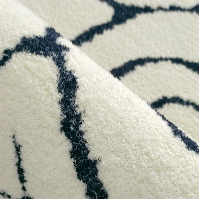 Tapis Ondulés - Motifs Abstraits Classiques Pour la Décoration D'intérieur