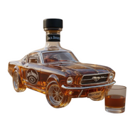 Carafe à Whisky en Forme de Voiture - Bouteille Décorative en Verre de 750 ml pour Bar à Domicile