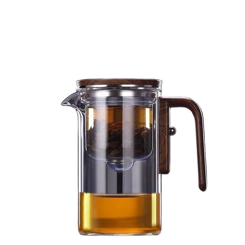 Théière en Verre avec Infuseur – Bouilloire à Thé Résistante à la Chaleur pour Usage Quotidien