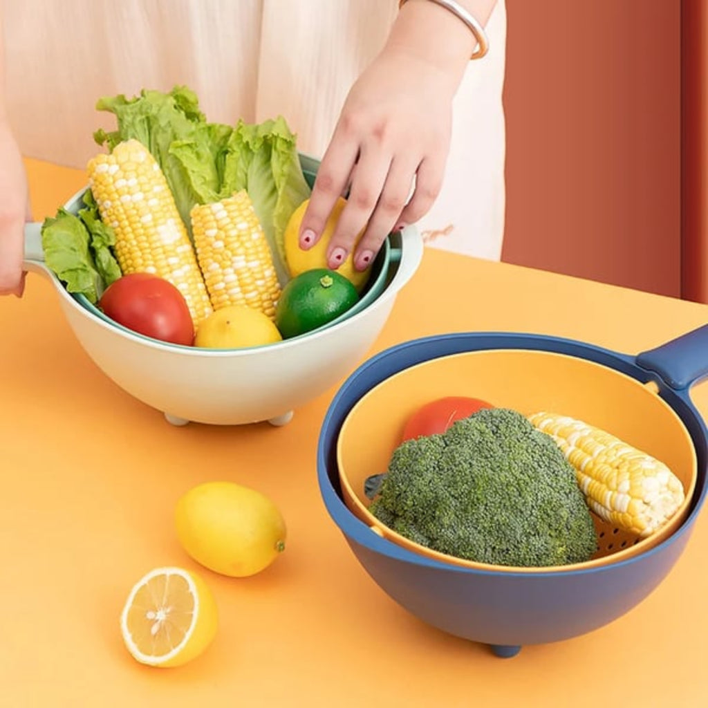 Panier Égouttoir à Vaisselle Double Niveau - Égouttoir de Cuisine