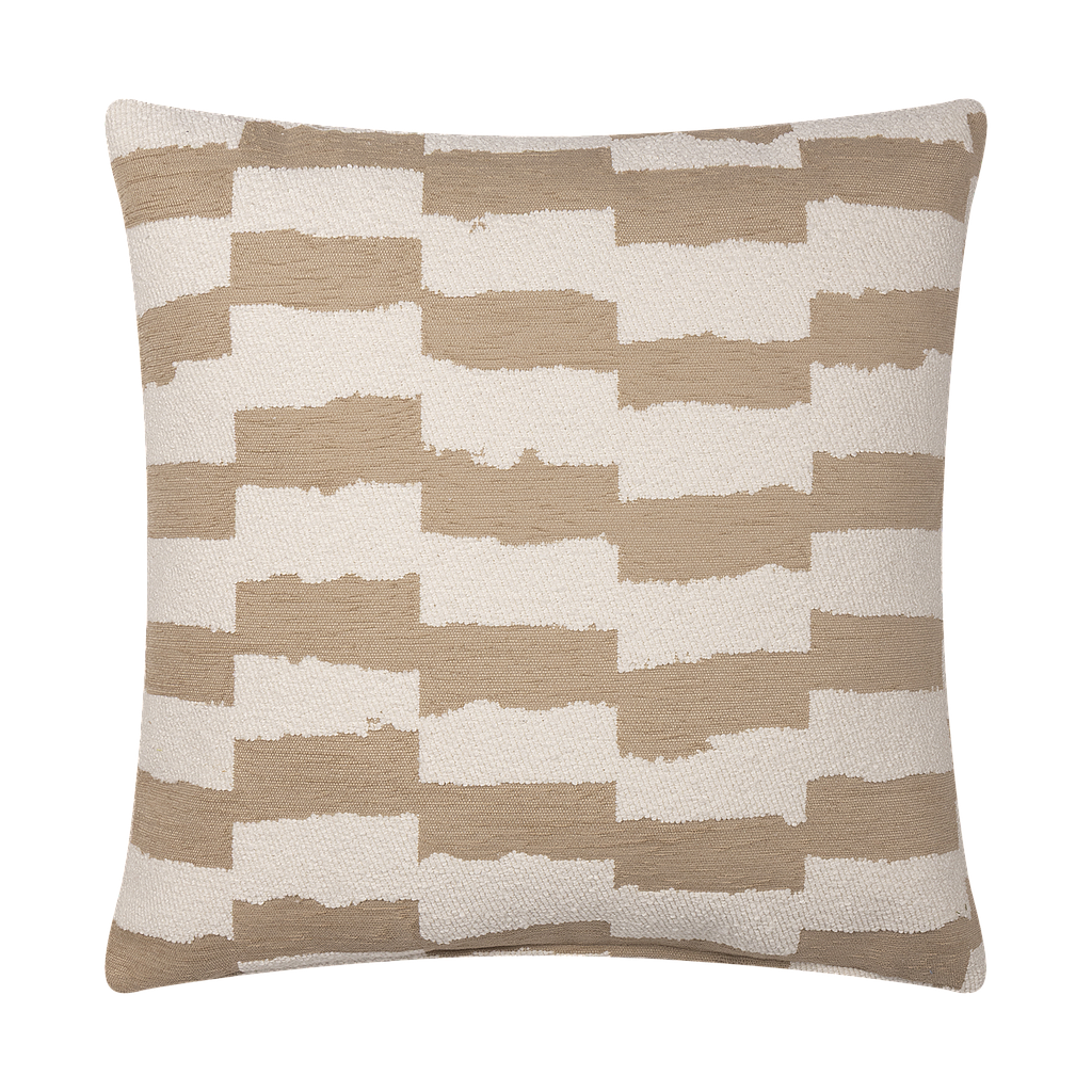 Coussin Décoratif Aziza 45×45 cm – Coussin en Tissu avec Housse Amovible