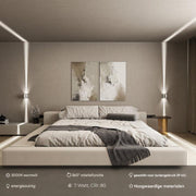 Projecteur LED 360° - Éclairage d'Ambiance Intérieur avec Télécommande