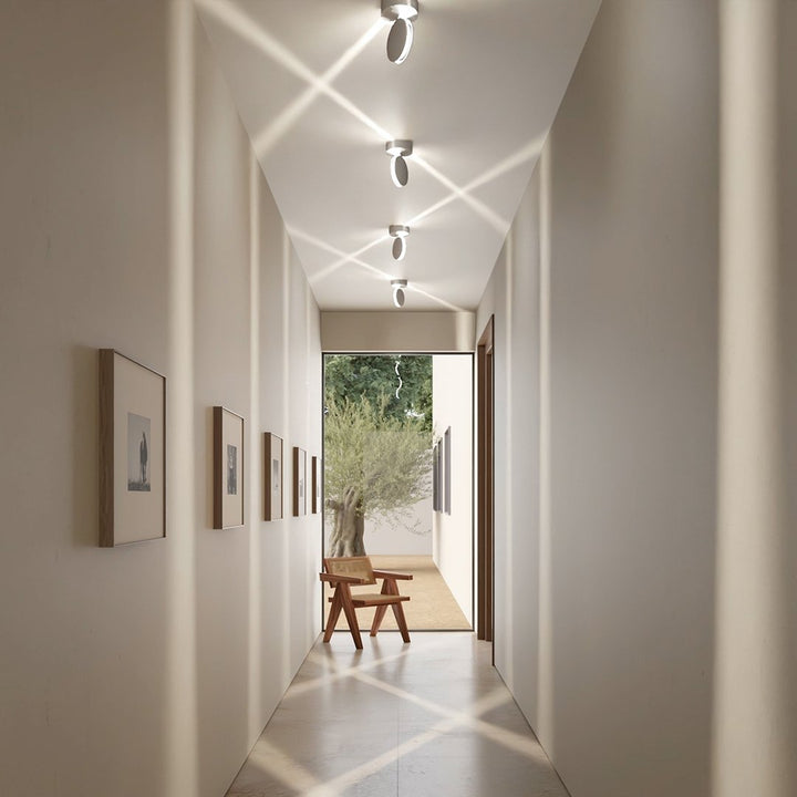 Projecteur LED 360° - Éclairage d'Ambiance Intérieur avec Télécommande