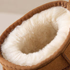 Bottines Mini en Peau de Mouton - Doublure en Fourrure et Design Résistant à l'Eau