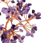 Ornement Bonsaï en Pierres Naturelles - Arbre Décoratif en Améthyste, Quartz Rose ou Citrine