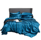 Parure de Housse de Couette en Satin à Finition Lisse – Literie Respirante pour Usage Quotidien