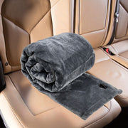 Couverture Chauffante Électrique 12V - Flanelle Polyester 72W avec Protection Contre la Surchauffe