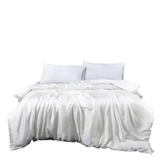 Parure De Lit 4 Pièces En Fibre De Coton – Linge De Lit Pour Couchage