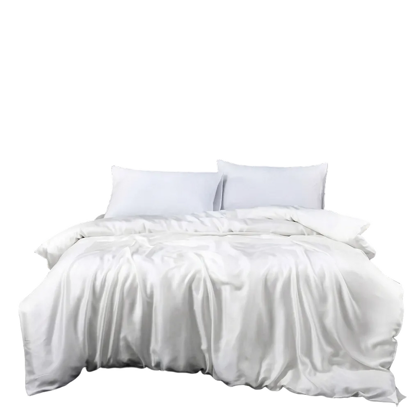 Parure De Lit 4 Pièces En Fibre De Coton – Linge De Lit Pour Couchage