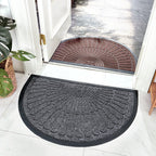 Tapis Demi-Lune en Caoutchouc – Tapis Fin Pour Intérieur
