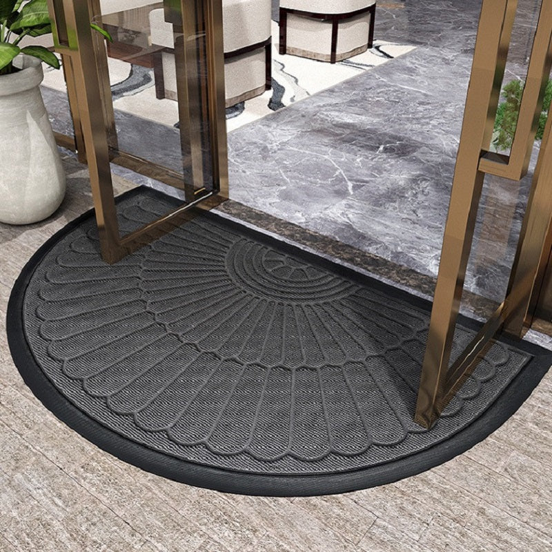 Tapis Demi-Lune en Caoutchouc – Tapis Fin Pour Intérieur