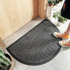 Tapis Demi-Lune en Caoutchouc – Tapis Fin Pour Intérieur
