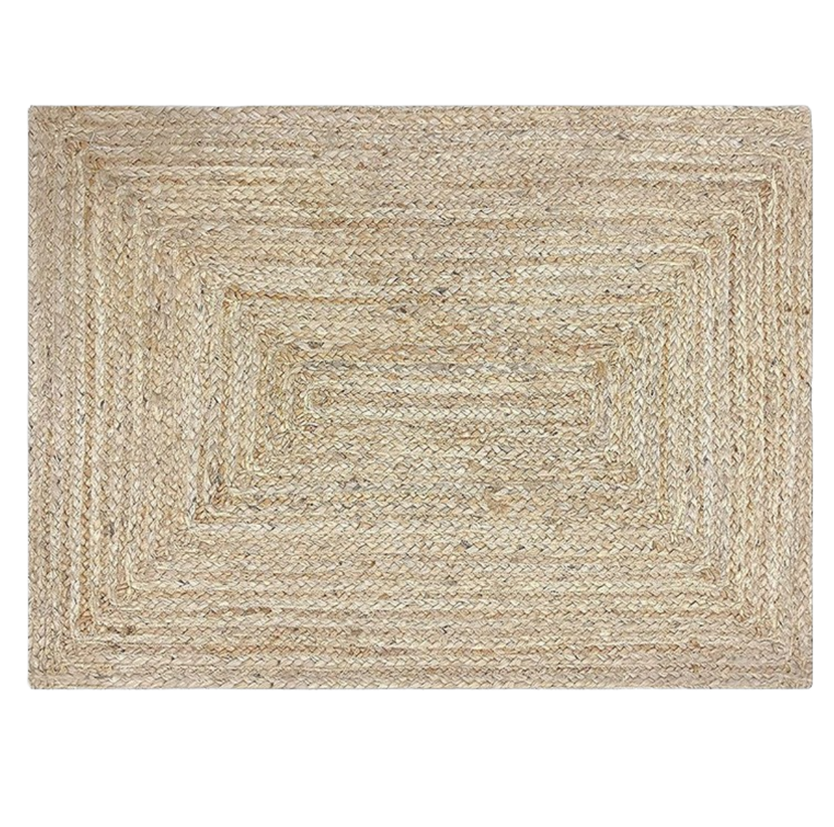 Tapis Tressé en Jute Naturel 135x65 cm – Tapis, Jute, Naturel