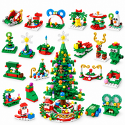 Calendrier de l'Avent en Blocs - Arbre de Noël LED sur 24 Jours