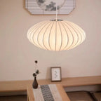 Tsukiyo - Suspension en Soie de Style Japandi pour la Décoration Intérieure