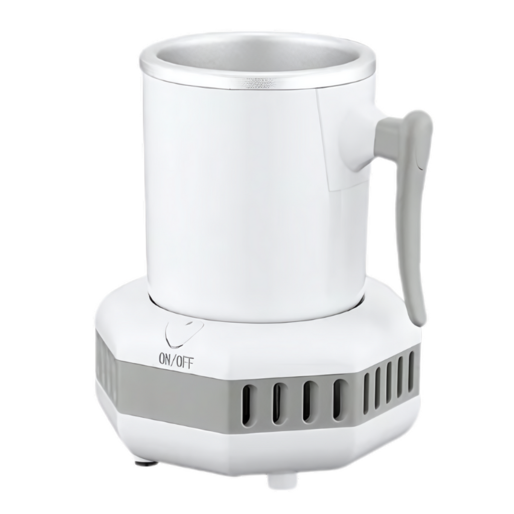 Refroidisseur de Tasse avec Refroidissement à Semiconducteurs - Refroidisseur de Bureau pour Boissons et Indicateur LED