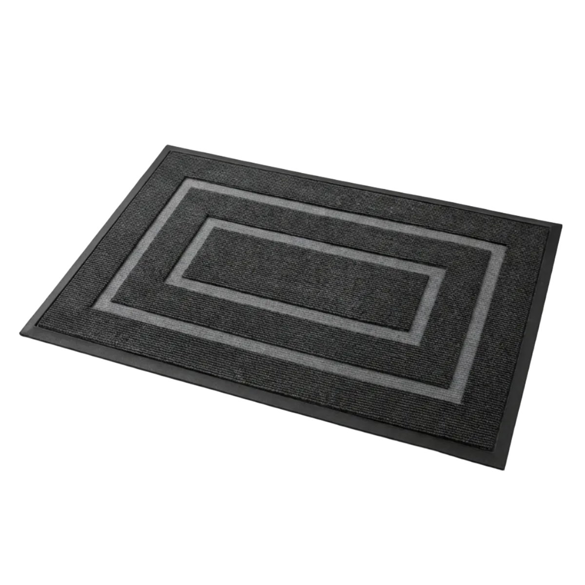 Tapis de Porte en Caoutchouc - Entrée Intérieure et Extérieure