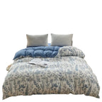 Parure de Housse de Couette en Coton Tissé – Literie Respirante pour Usage Quotidien