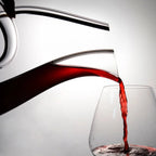 Carafe à Vin en Spirale - Carafe en Verre pour Service et Aération du Vin