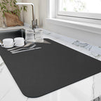 Tapis Égouttoir à Vaisselle à Séchage Rapide - Tapis de Cuisine en Microfibre