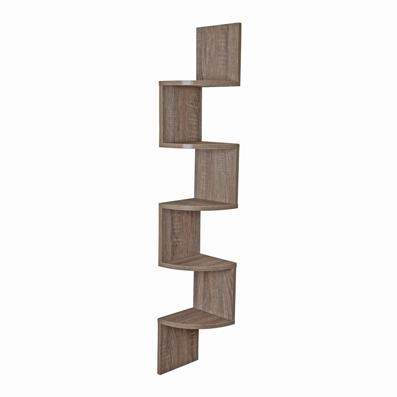 ZigStor - Étagère d'Angle en Zigzag pour Rangement Vertical