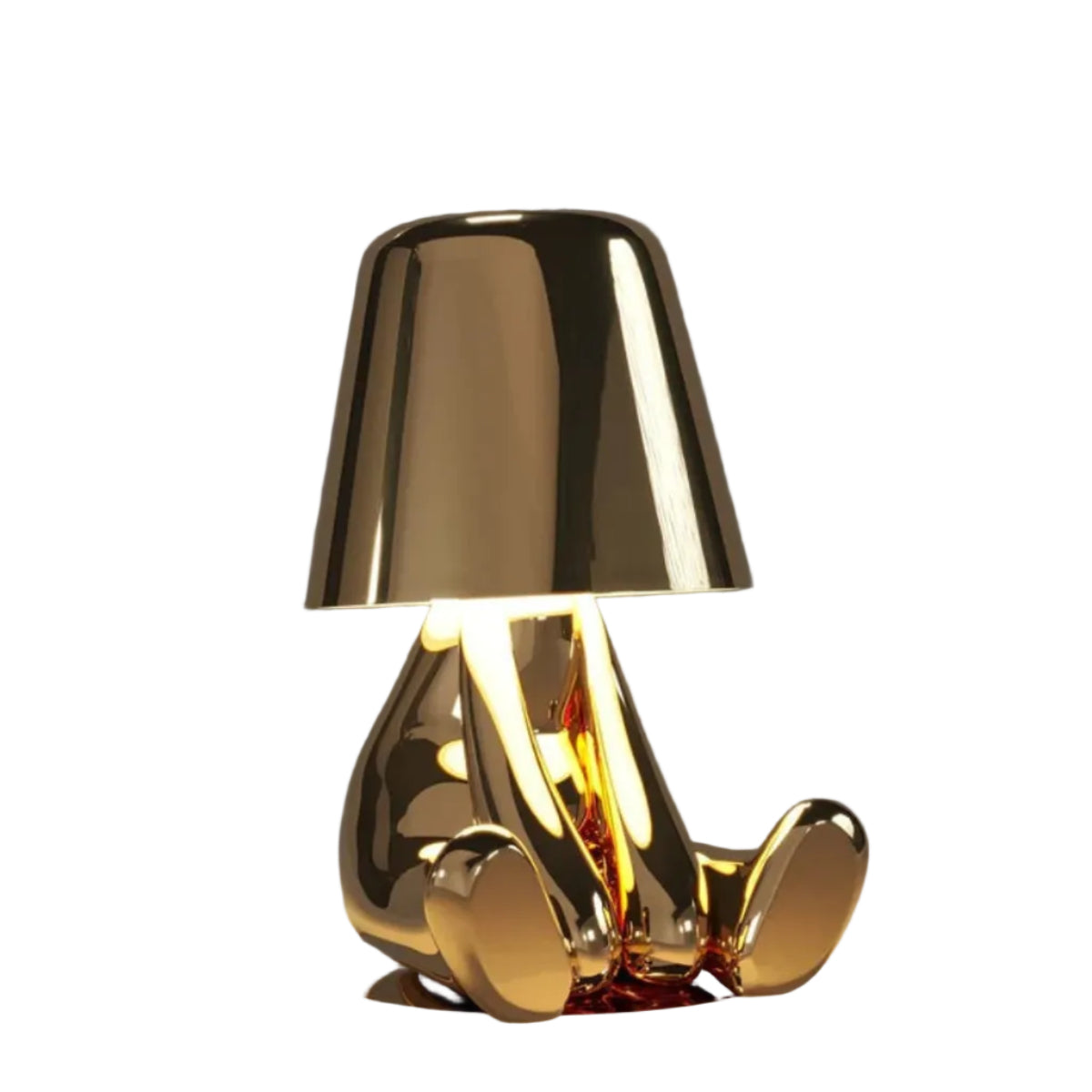 Lampe de Table LED Rechargeable - Aluminium et Résine avec Éclairage Réglable