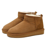 Bottines Mini en Peau de Mouton - Doublure en Fourrure et Design Résistant à l'Eau
