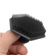 Tampon Nettoyant Visage Homme en Silicone - Surface Texturée Réutilisable
